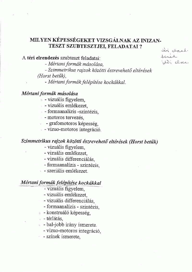 Inizan teszt (Vassn� Kov�cs Emőke) 1. oldal